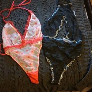 Two One-Piece Teddies XS like new condition VS